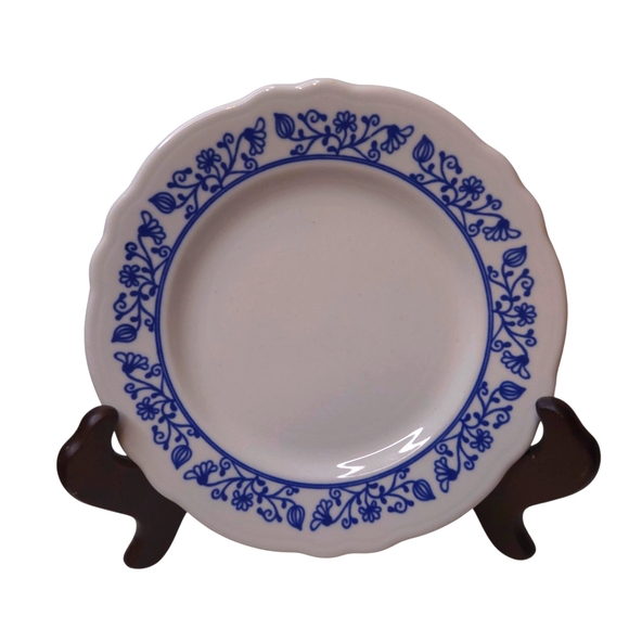 Homer Laughlin Other - 1960s Homer Laughlin China American Rose Country Blue Salad Plates-Set of 2